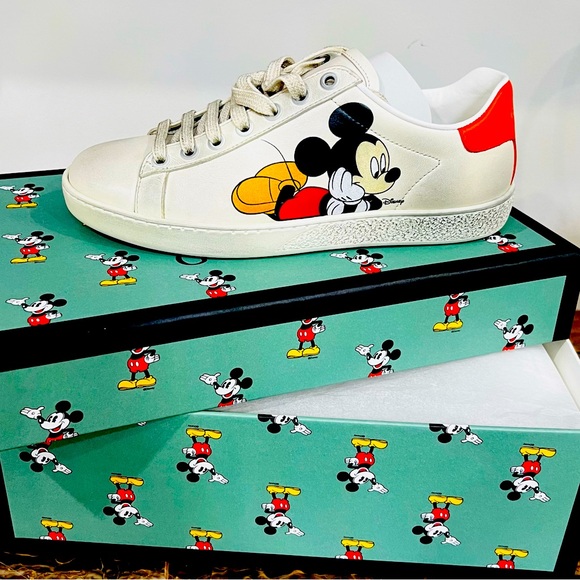 Authentic Gucci Disney G35 trainers - Picture 1 of 6